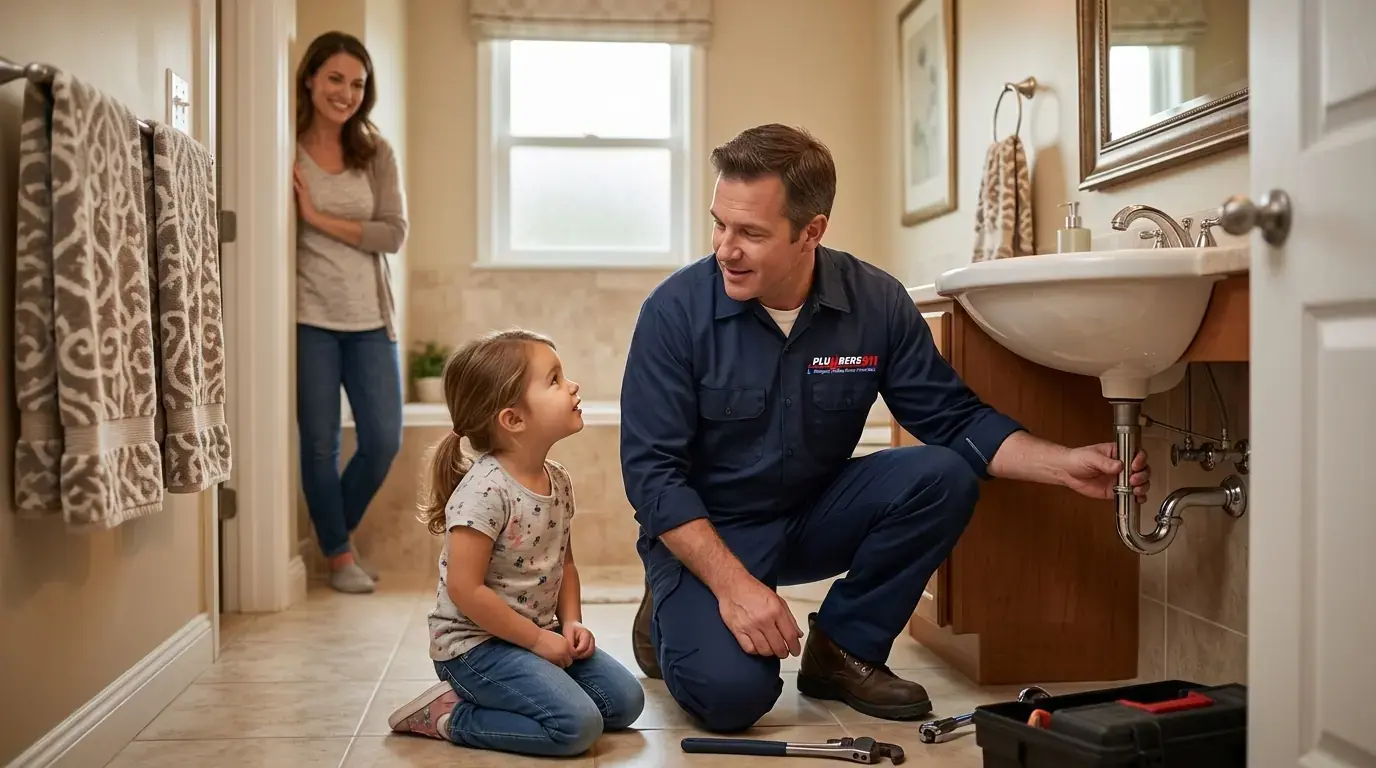 Licensed plumber at work in Oglesby, IL